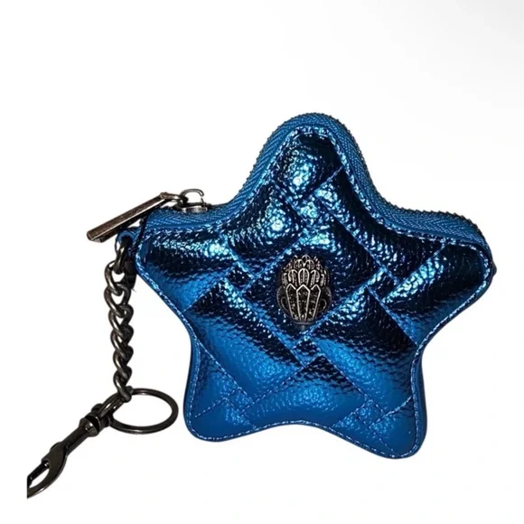 ✨ NIB Kurt Geiger London Kensington Star Charm - Mid Blue ✨ - Picture 3 of 4